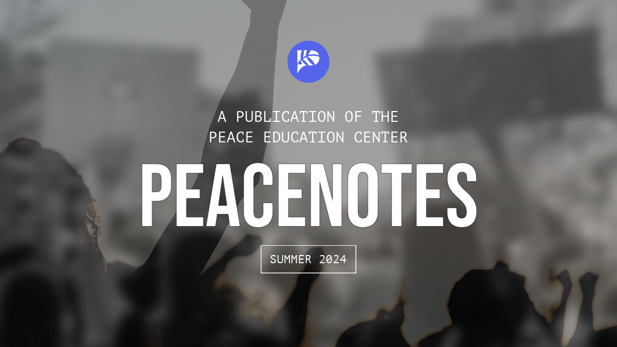 PeaceNotes Summer 2024